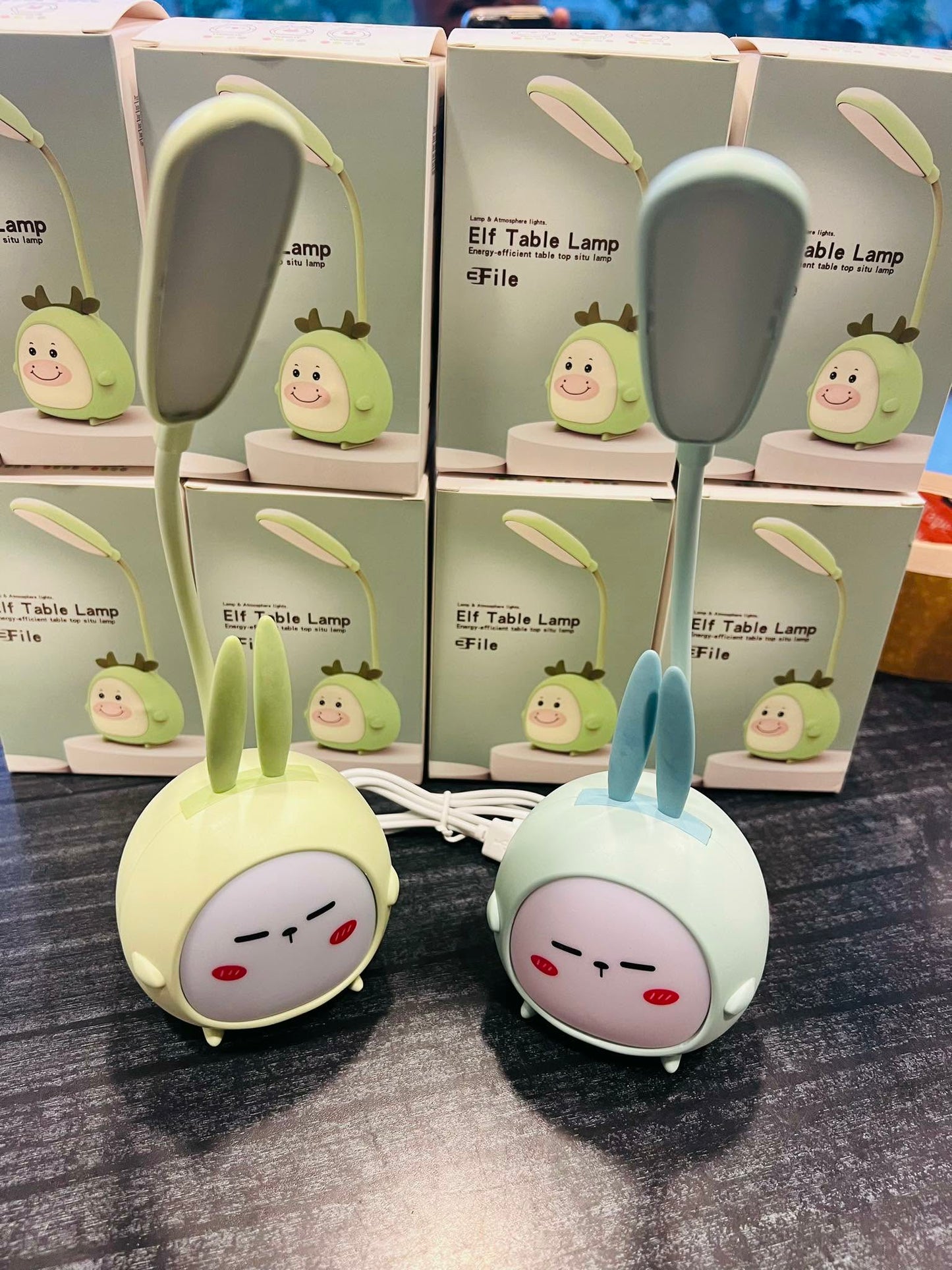 Elf cartoon table lamp 