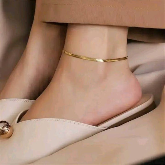 Anklet Stainless steel Golden Anklet