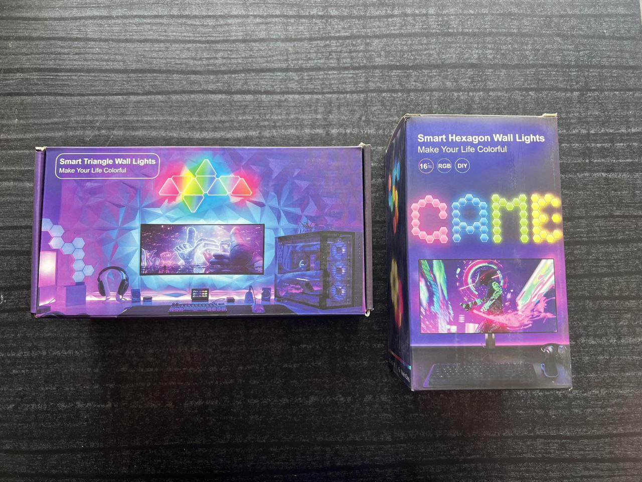 RGB Night Lights Triangle/Hexagonal