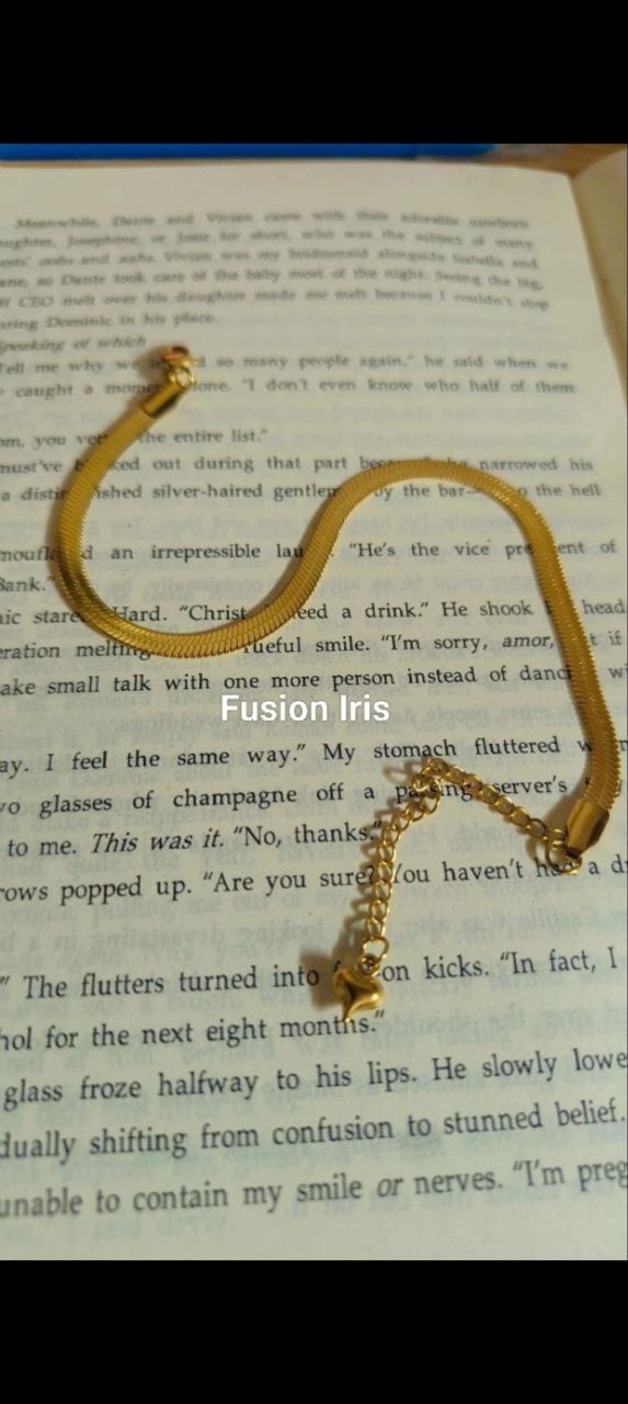 Anklet Stainless steel Golden Anklet