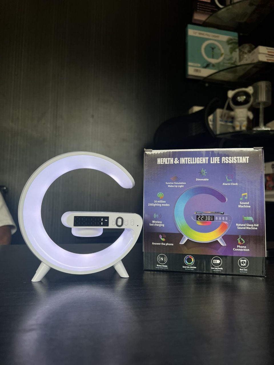 G Shape RGB clock