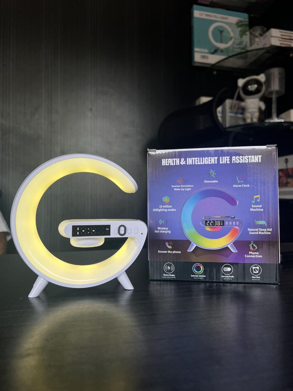 G Shape RGB clock