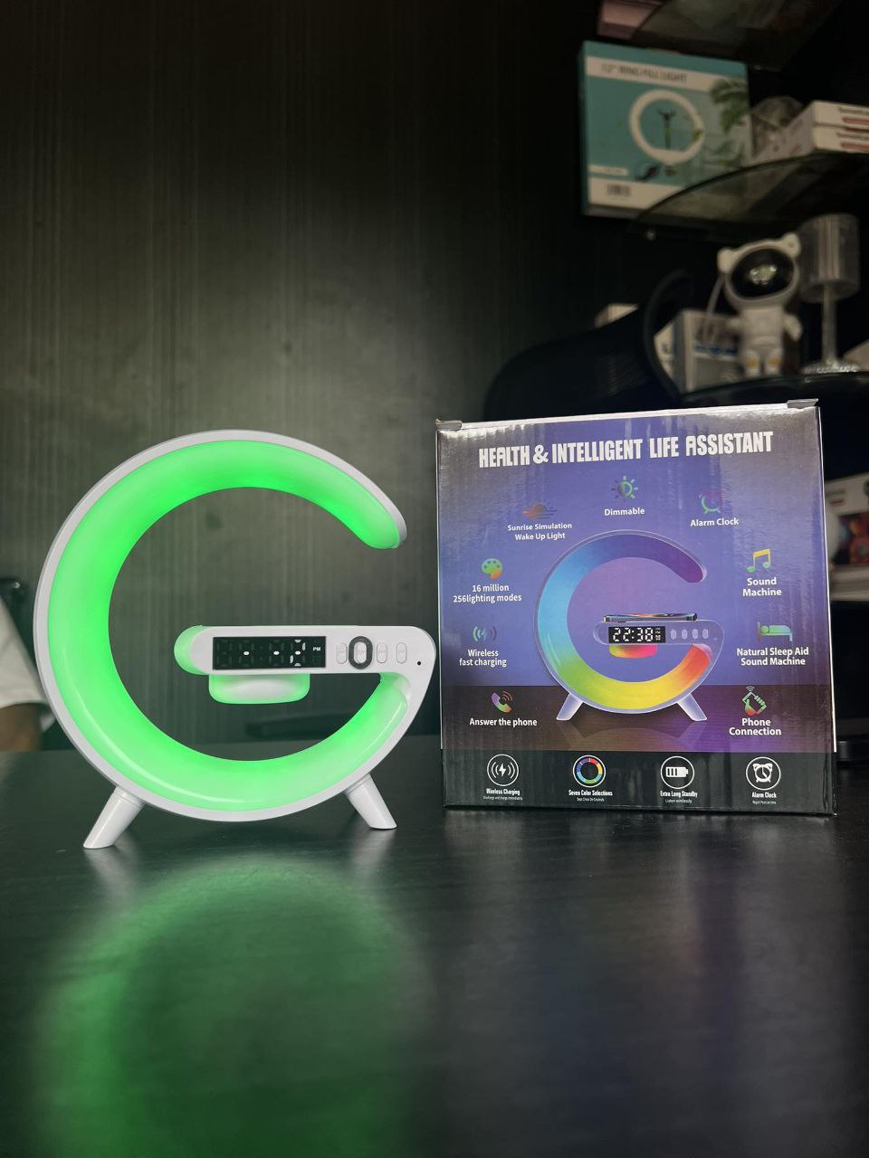 G Shape RGB clock