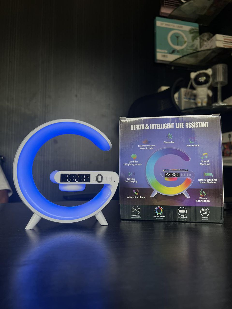 G Shape RGB clock