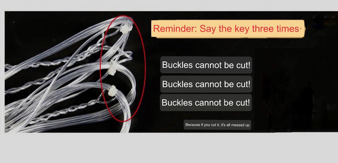 Curtain Fairy Led Light 12 pieces in one set ✨