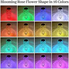 Crystal Table Lamp 16 Colors