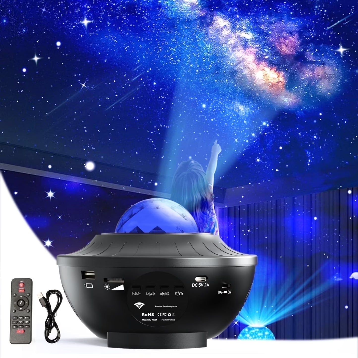Galaxy Projector Light