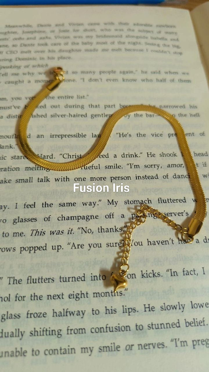 Anklet Stainless steel Golden Anklet